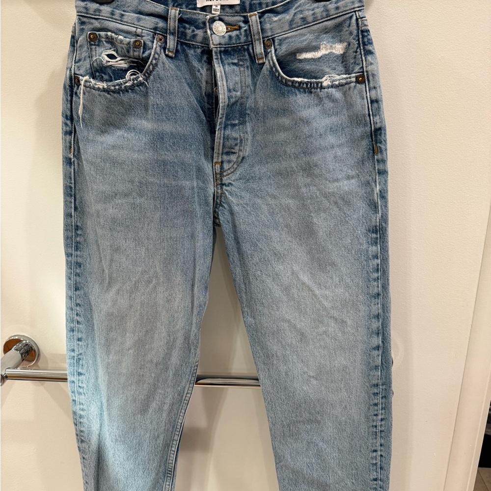 Re/Done Distressed Jeans